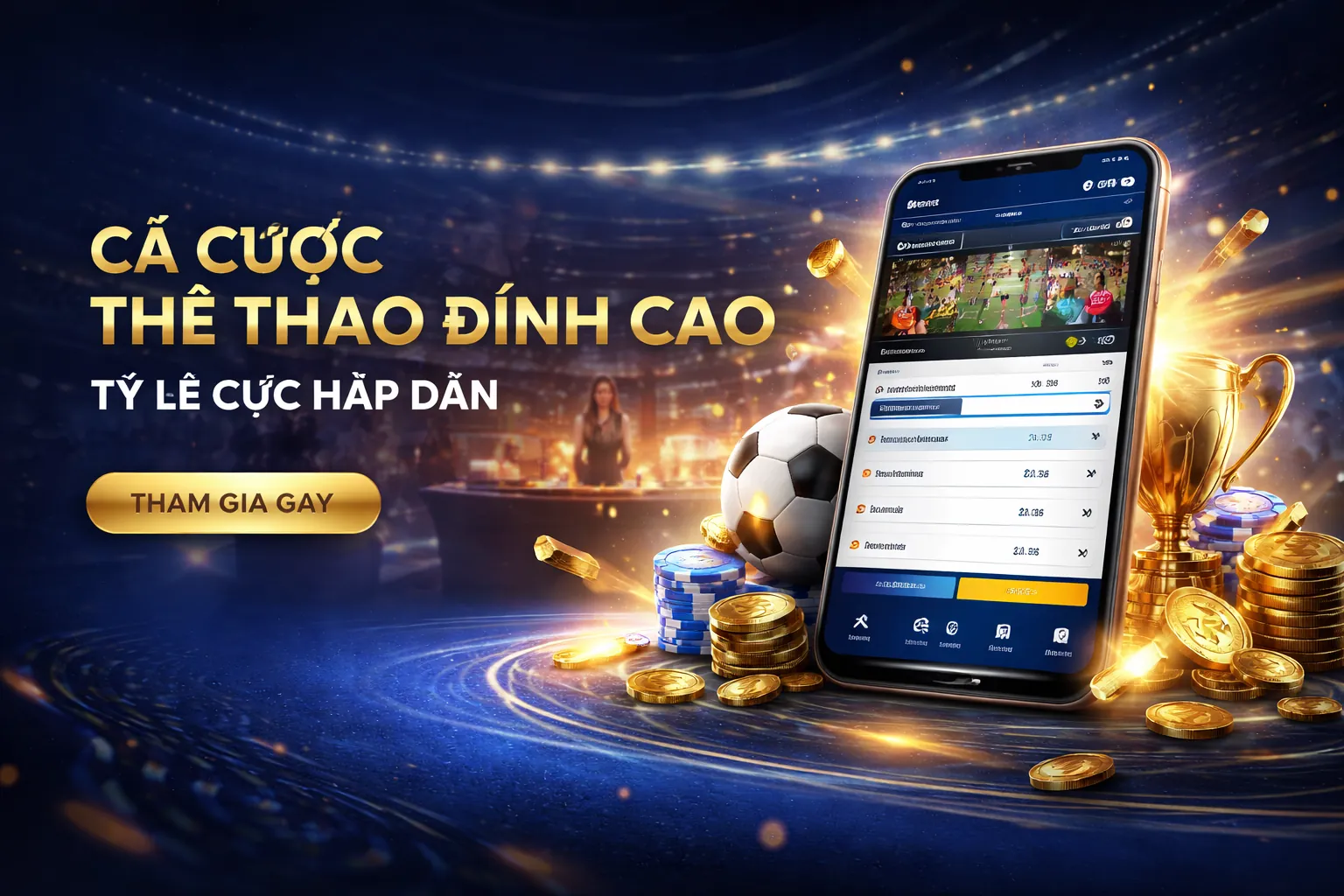 Sân vận động thể thao hiện đại tại kim88 - Nơi cá cược bóng đá đỉnh cao